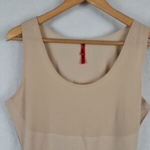 SPANX SlipForDress Bodysuit Beige Sleeveless Size-XL